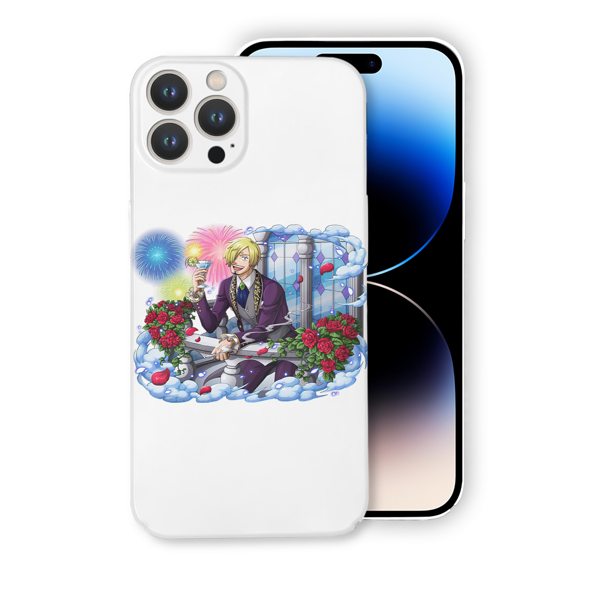 （画像用） ワンピース サンジ ONE PIECE Sanji 【iPhone 14シリーズ対応】ハードケース